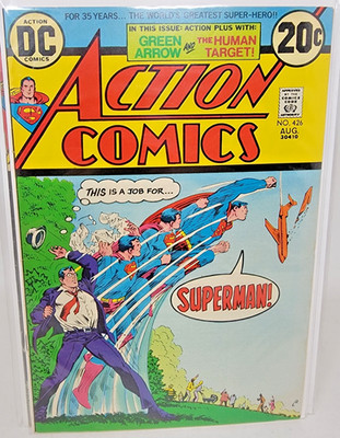 ACTION COMICS #426 1973 DC 7.0 Nick Cardy Cover Art Superman Bronze Age