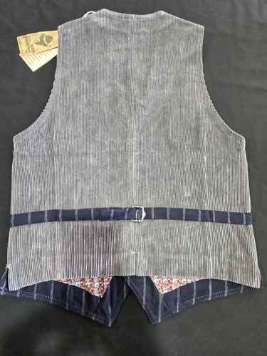 Garry's Earth Vest Handcrafted Made In Italy Size M Cod.21 image 11