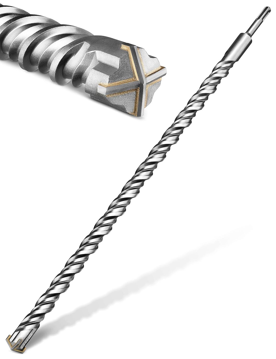 SDS Plus Drill Bit 20mm x 600mm 4 Cutter Long Masonry Concrete Hammer Drill Bit