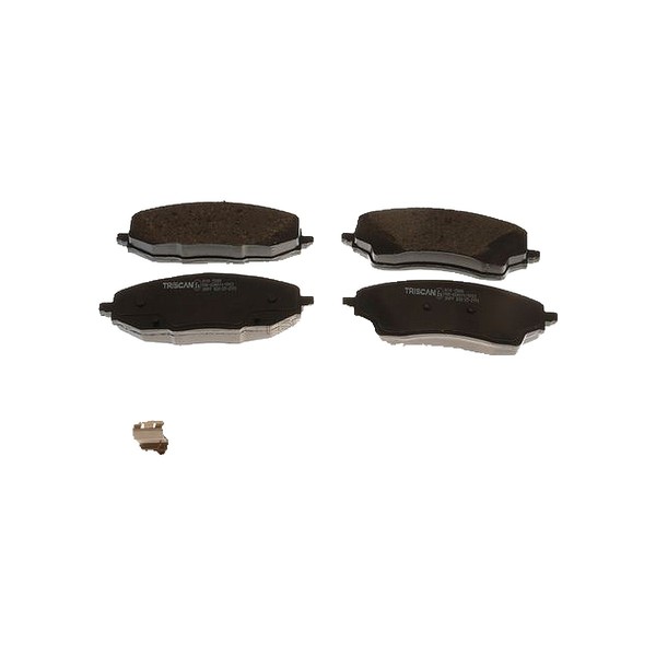 Bremsbelagsatz Scheibenbremse 19,5 Mm Triscan FüR U.A. Fiat Ducato-image