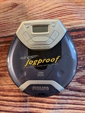 Vtg Philips 45 ESP4 Jogproof Portable CD Player Model AX5015/17 Tested  Works