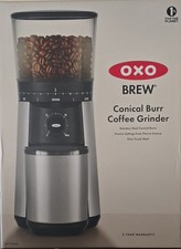  NEW OXO BREW Conical Burr Coffee Grinder - S...