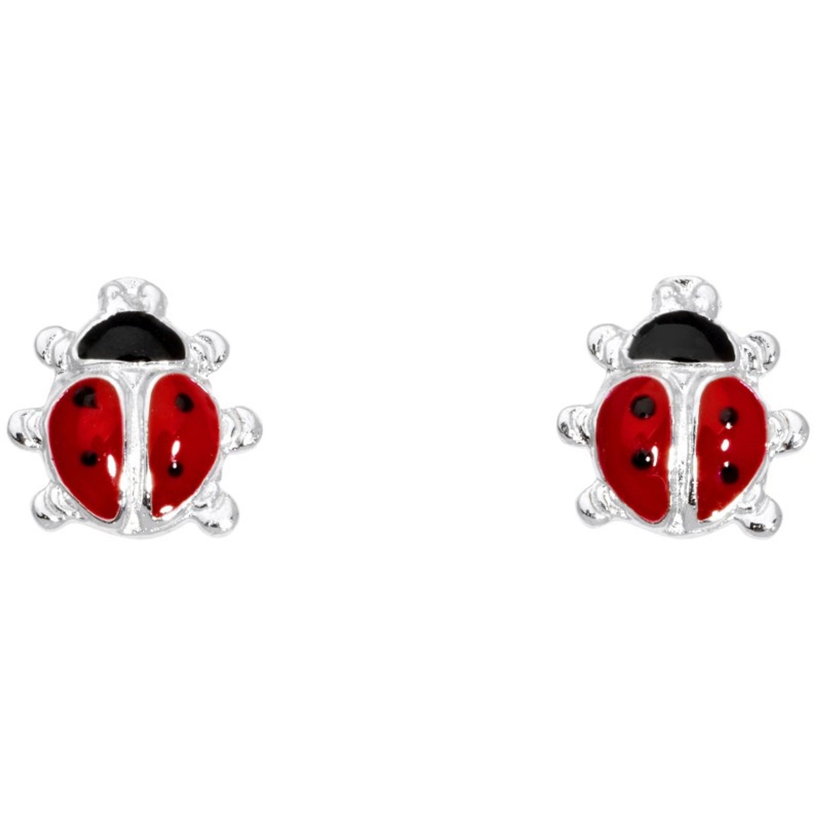 Miamar SK48 Kinder Ohrschmuck Marienkfer Sterling-Silber 925 4490₽