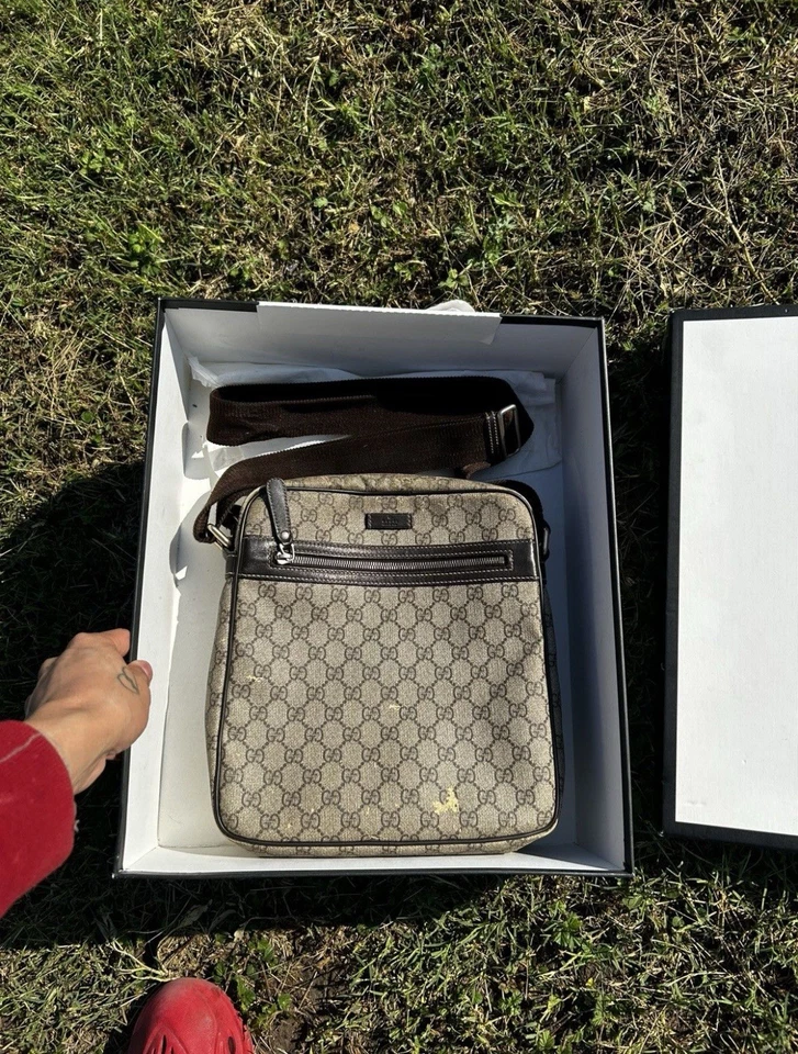 Gucci Monogram Canvas Large Crossbody - Image 2 of 4