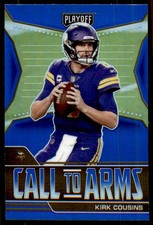 2021 Panini Playoff #CA-KCO Kirk Cousins Call to Arms Blue