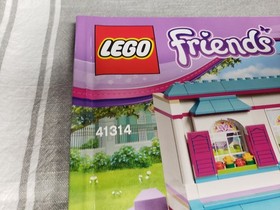 Lego Friends Stephanie's House 41314 Instruction Manual ONLY 