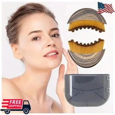 Lymphatic Contour Face Brush – Lymphatic Drainage Tool with Ergonomic Wooden Han