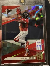 2019 Donruss Elite #36 Julio Jones Red Plaid Xfractor /299 Falcons