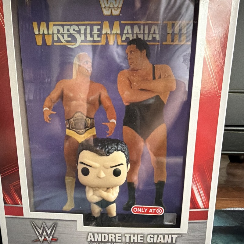 Funko Pop! WWE Covers Andre the Giant WrestleMania III Target Exclusive #03.