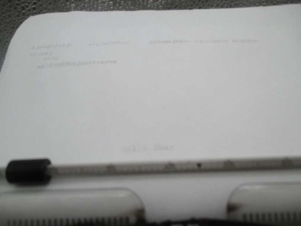 1 Schreibmaschine von Olympia Splendid 33 Reise Schreibmaschine - Bild 3 von 4