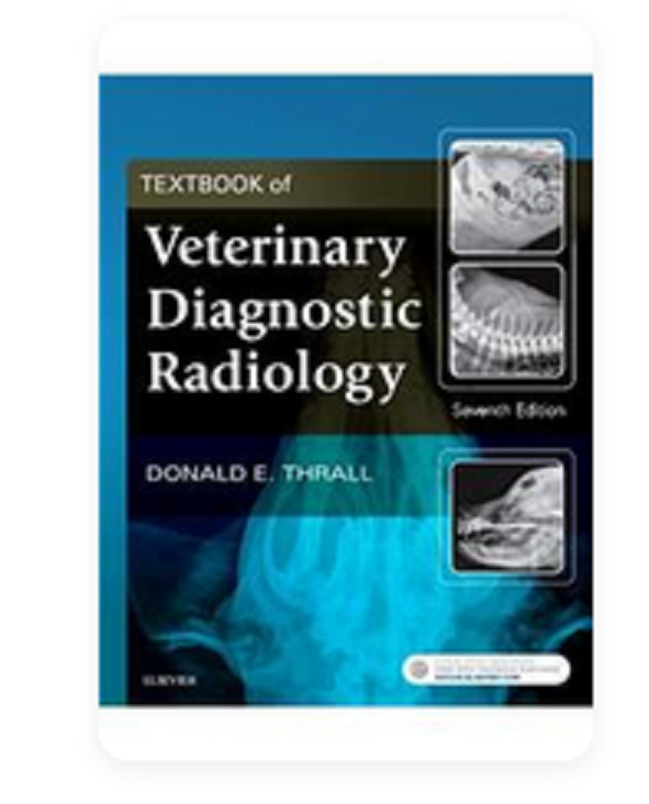 Libro di Testo Di Veterinary Diagnostico Radiology Libro IN Brossura