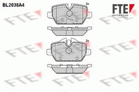 FTE Bremsbelagsatz Scheibenbremse 9010623 FüR BMW 1Er E87 E81 3Er E90 Touring