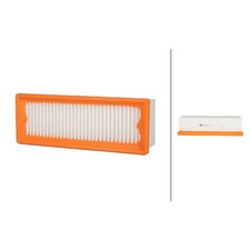 Luftfilter-Einsatz 260 x 96 mm HELLA IAM-Expertise passend für u.a. DACIA DUSTER