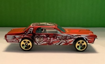 HOT WHEELS VHTF 2003 ANIME SERIES 68 MERCURY COUGAR 112 Loose Red