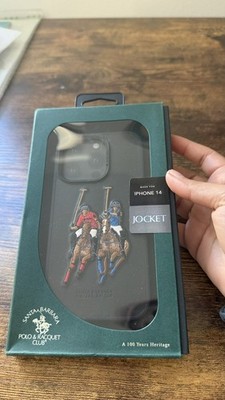 iPhone 14 case Embroidered Embossed Santa Barbara New In Box