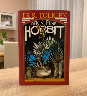   The Hobbit   Beautiful 1st German Hardcover Edition 1971 - J.R.R.Tolkien
