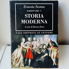 Ernesto Sestan Storia moderna - Dedica Autografa– saggi di storiografia italiana