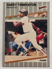 1989 Fleer #319 Garry Templeton San Diego Padres