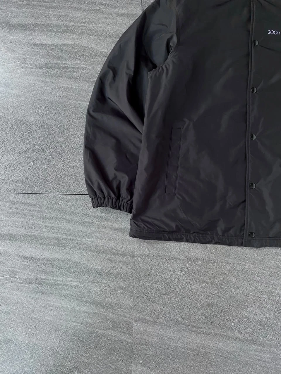 Undercover Stanley Kubrick a Space Odyssey Fur Lined Coach Jacket image 3