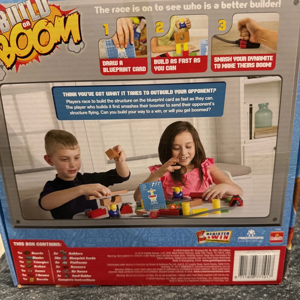 Build Or Boom Game: Build It Fast - Blast By: Goliath 2018 PLEASE READ - Image 3 of 4