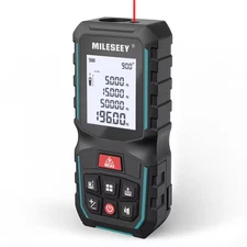 G2 200 Ft. Laser Distance Measuring Tool, 0.06 Inch Accuracy, Distance, Area, Vo