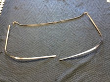 1964-67 Corvette Coupe C2 Windshield Moldings Trim 1965 1966 Nice Full Set 1964-67 Corvette Coupe C2 Windshield Moldings Trim 1965 1966 Nice Full Set