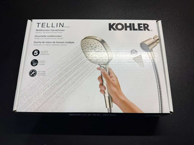 #ad #ad Kohler Tellin Multifunction Hand Shower Head Brushed Nickel USED $14.99