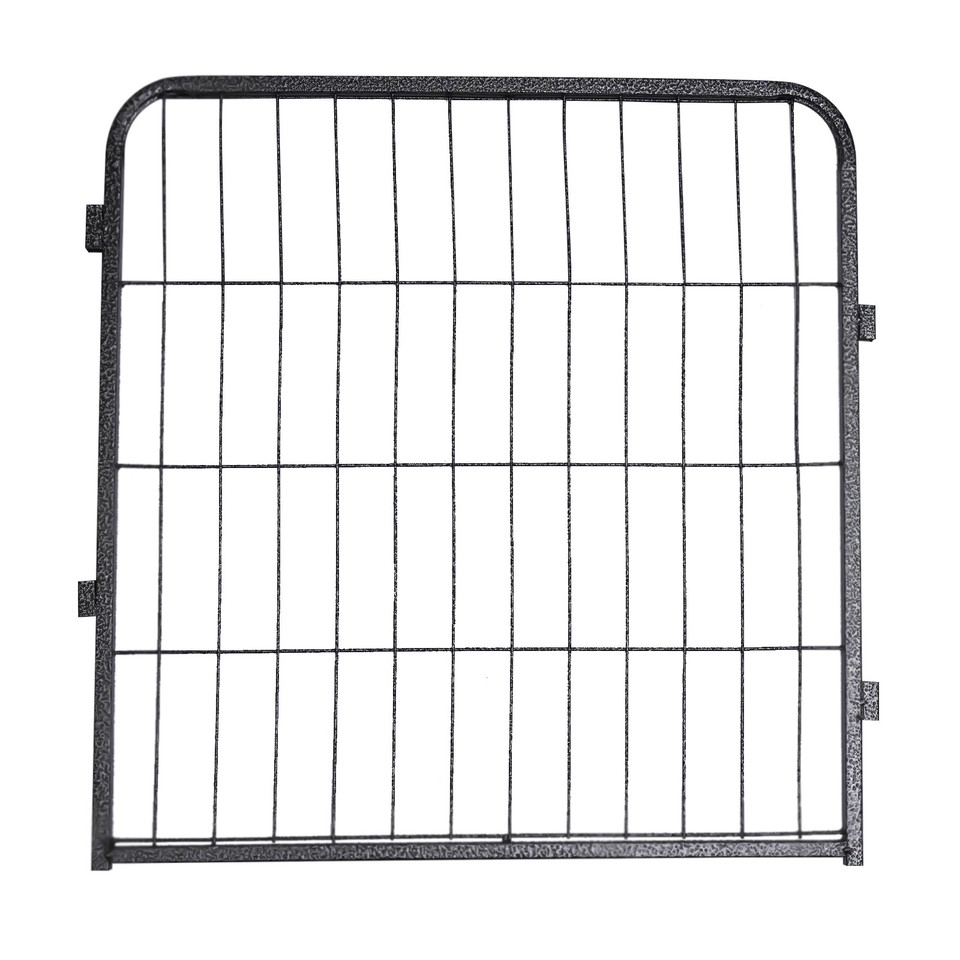 12 Panel Dog Playpen Metal kennel Exercise Fence Heavy Duty Outdoor
