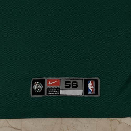 Vintage Authentic Nike Boston Celtics Paul Pierce Green Sewn Jersey Size 56 3XL - Picture 4 of 12