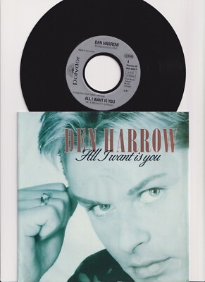 Den Harrow   All I Want Is You - 7'' Vinyl Single 1992 Polydor  Italo Disco