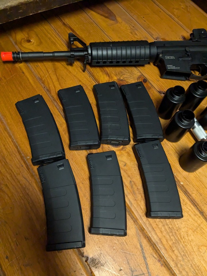 KWA RM4A1 AEG 3 Airsoft Gun eBay