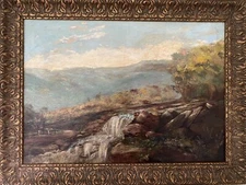 Charles Reiffel (Am., 1862-1942) Attributed, Post-Impressionist Oil on Canvas