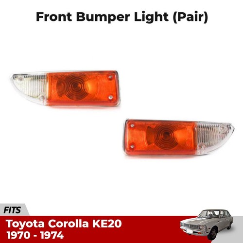 Turn Signal Light Assemblies for 1982 Toyota Corolla