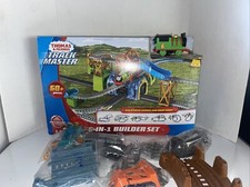 Thomas  Friends TRACK MASTER 6-IN-1 BUILDER SET Motorized 60 PCS w/ Percy Read