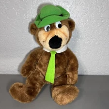 Mighty Star Yogi Bear Plush Stuffed Animal Toy Vintage 1980 Hanna Barbera
