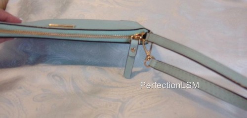 NEW Kate Spade Saffiano Leather Newbury Lane Lolly Wristlet Hydrangea Blue!!! - Picture 5 of 8