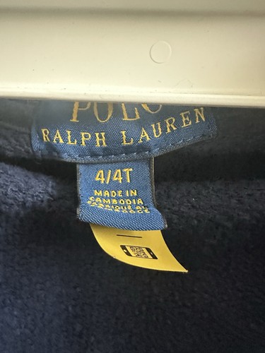 Polo Ralph Lauren Pony Fleece Full-Zip Hoodie Little Boys - Picture 4 of 5