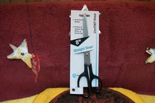 Acme United Corporation 10572 Scissors- Straight- 8 in.- Softhandle- Black