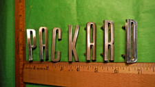 Bx23 Packard Hood Nose Letter Emblems Vintage 1955-6 Packard Patrician The 400