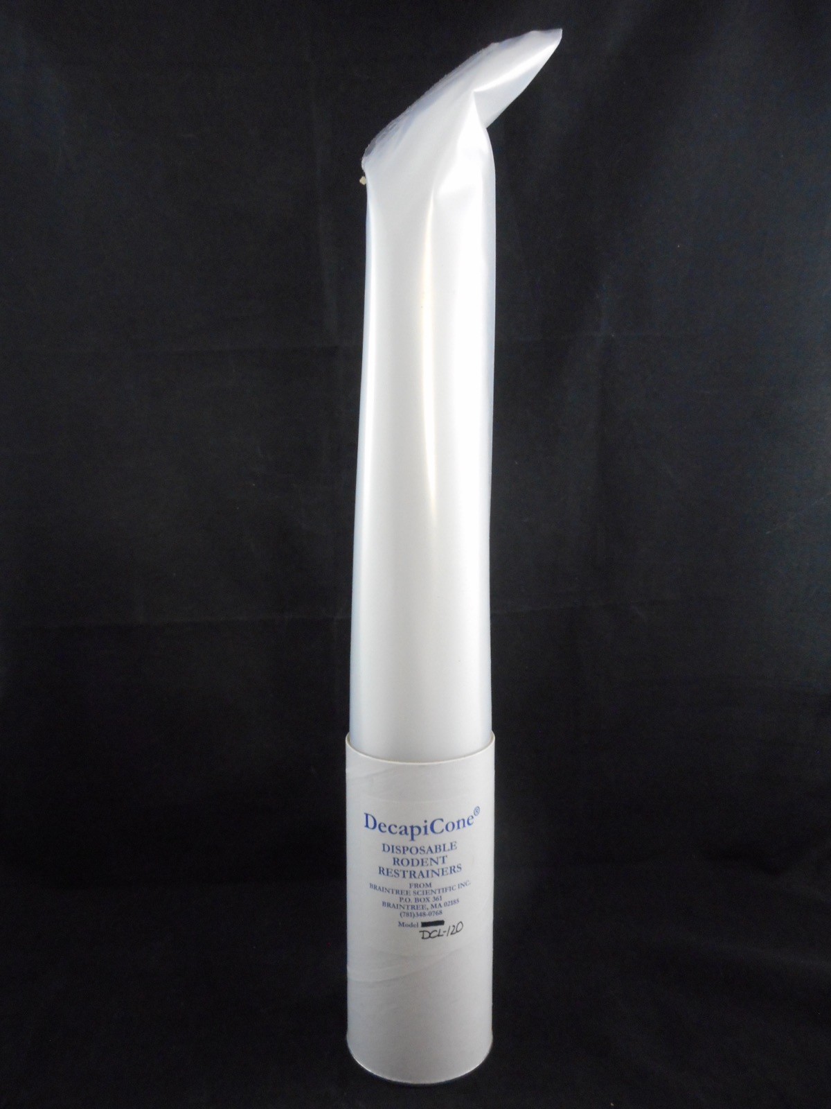 DECAPICONES Plastic Rodent Restrainers for Large Rats 30 Cones/Pack DC