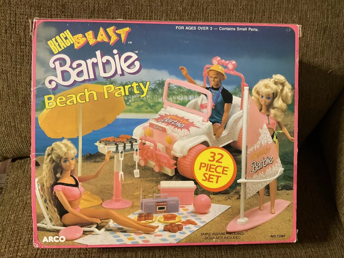 1988 Barbie Beach Party Jeep Beach Blast New Please Read eBay