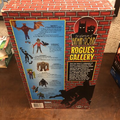 Batman Rogues Gallery Action Figure Set of 8 New 1997 Kenner DC