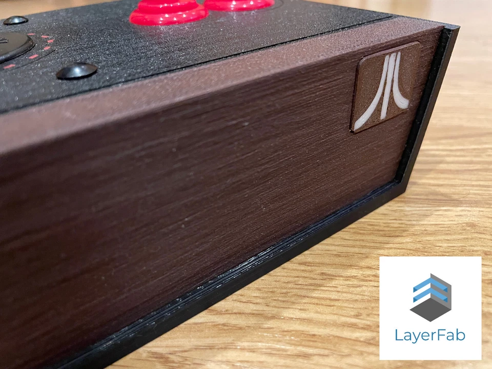 Atari Themed Custom Made Joystick Arcade Controller DB9 - Image 3 of 4