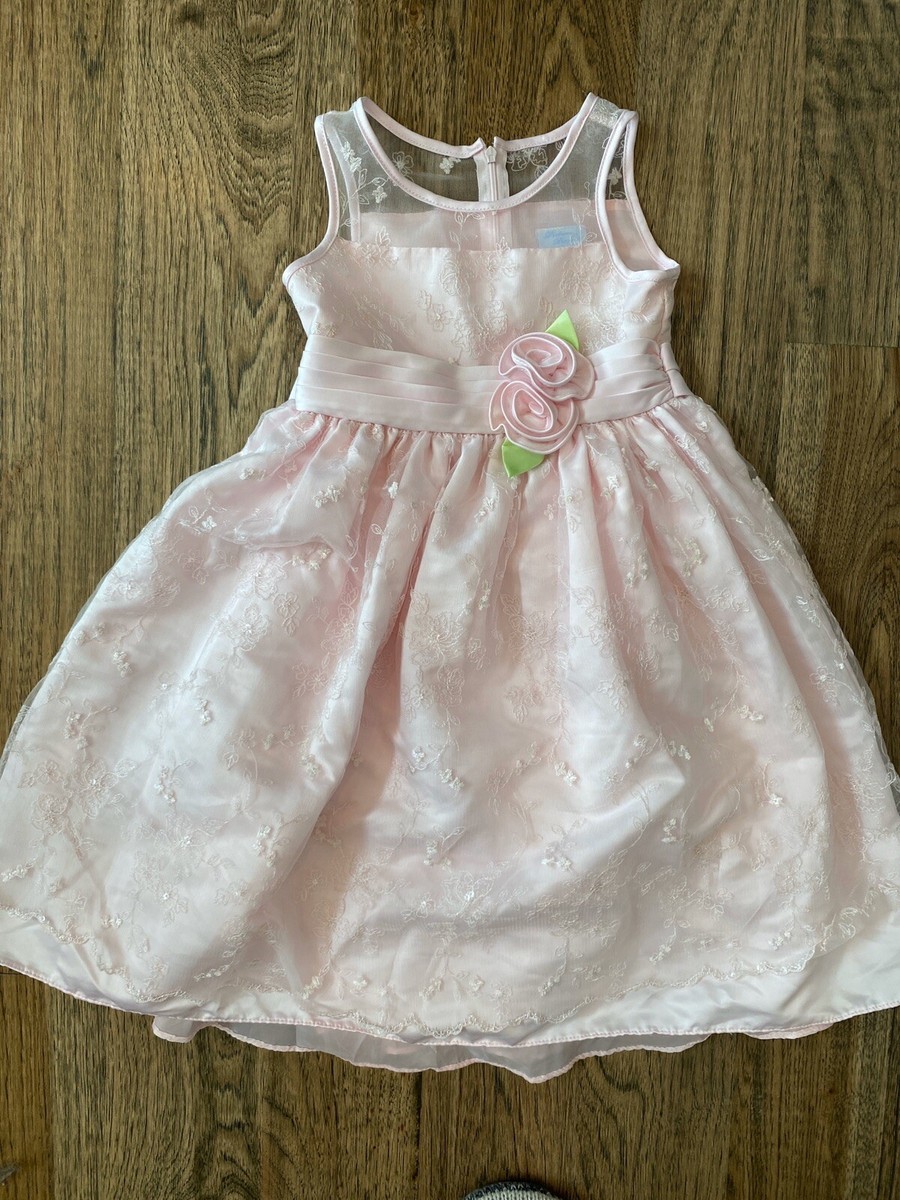 Picture Perfect by Sweetheart Rose Pink Embroidered Floral Lace