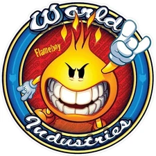 World industries sticker weatherproof bumper vinyl decal