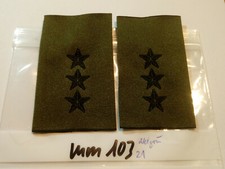 Norwegen Rangschlaufen auf dunkelgr&uuml;n 1paar (mm103)