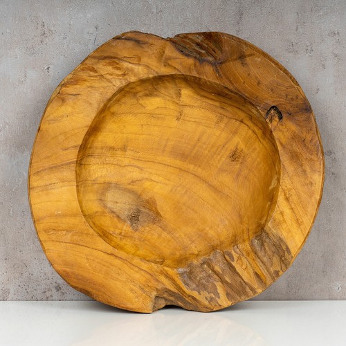 Schüssel Schale Teakholz 30cm 40cm 50cm Teak Massiv Holz Obstschale Holzschale - Bild 4 von 16