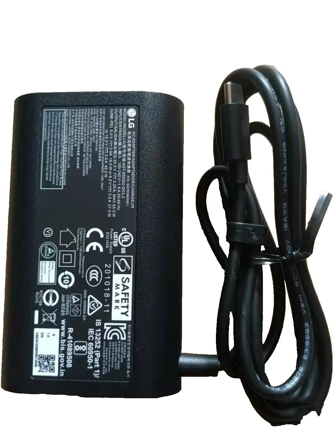 LG Portátil Alimentación AC y DC Adaptadores/Cargadores