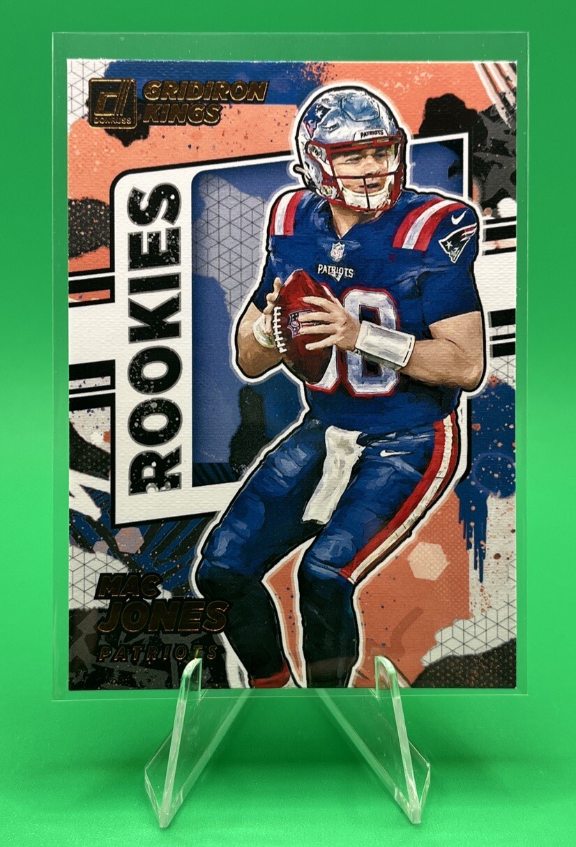 MAC JONES-Patriots RC 2021 Panini Donruss - Gridiron Kings #RGK-MJO