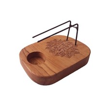 Large Palo Santo Heater Kit - Teak Wood - Mandala Design